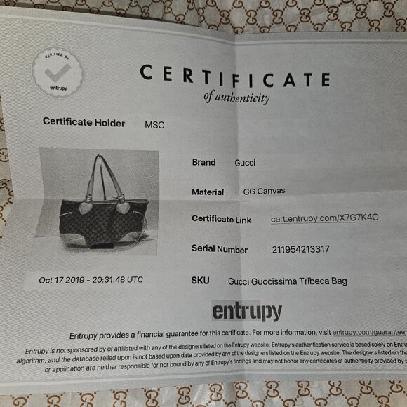 Luxury Handbag-GUCCI - Picture 1 of 10
